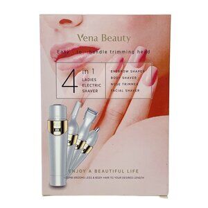 Vena Beauty Facial Hair Remover 4 in 1 Professional Ladies Electric Shaver